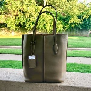 Tod's Calfskin Shopping Tote